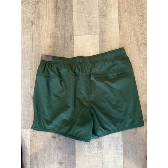 VRST Shorts Mens 2XL Dark Green Relaxed Fit Athletic Liner Running Lounge - Picture 5 of 6
